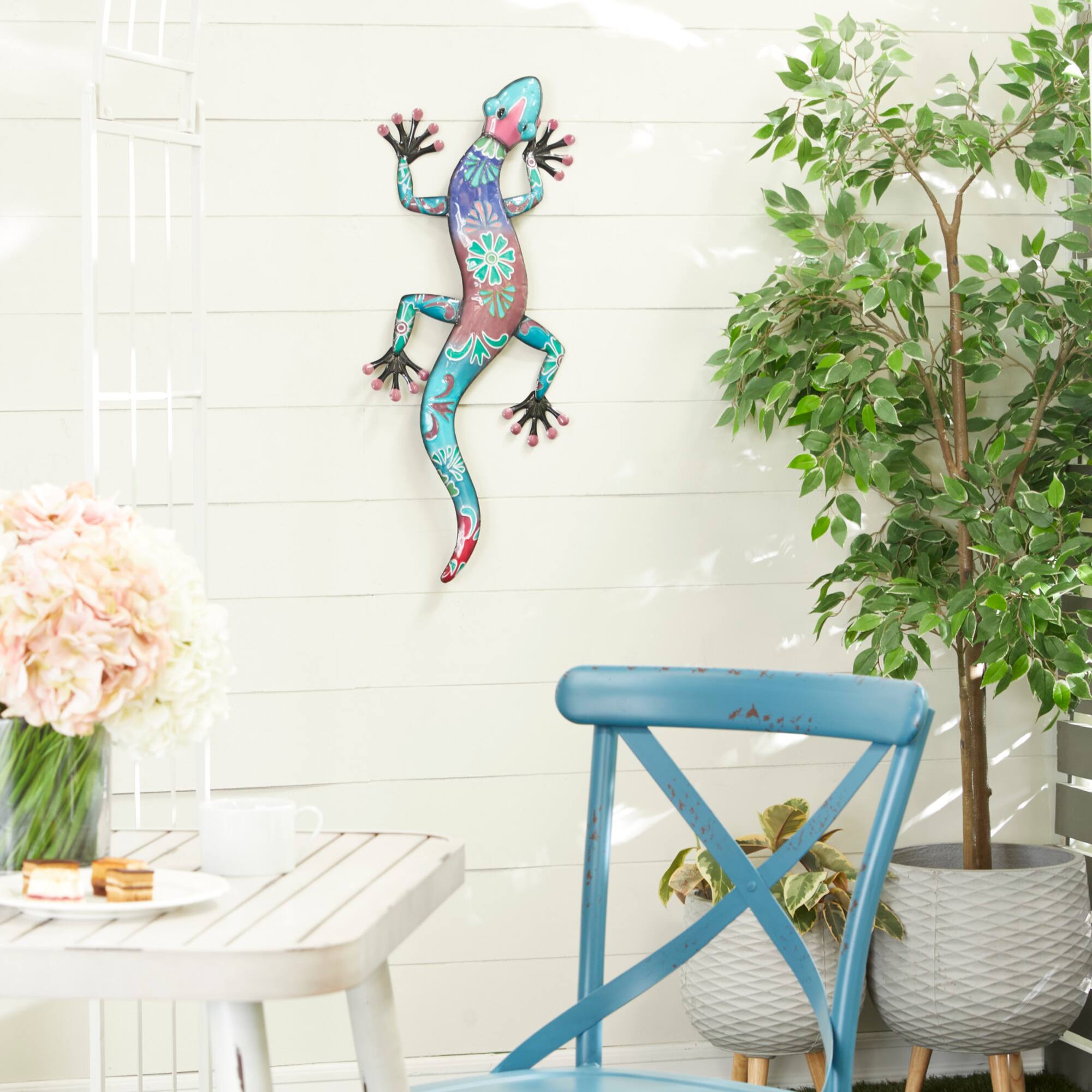 Multi Metal Eclectic Wall Decor, 18" x 18" x 3"